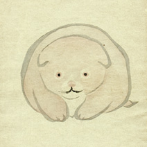 中村芳中 光琳画譜 仔犬 アートキャンパス2015 きらきらほのぼの 京都 細見美術館