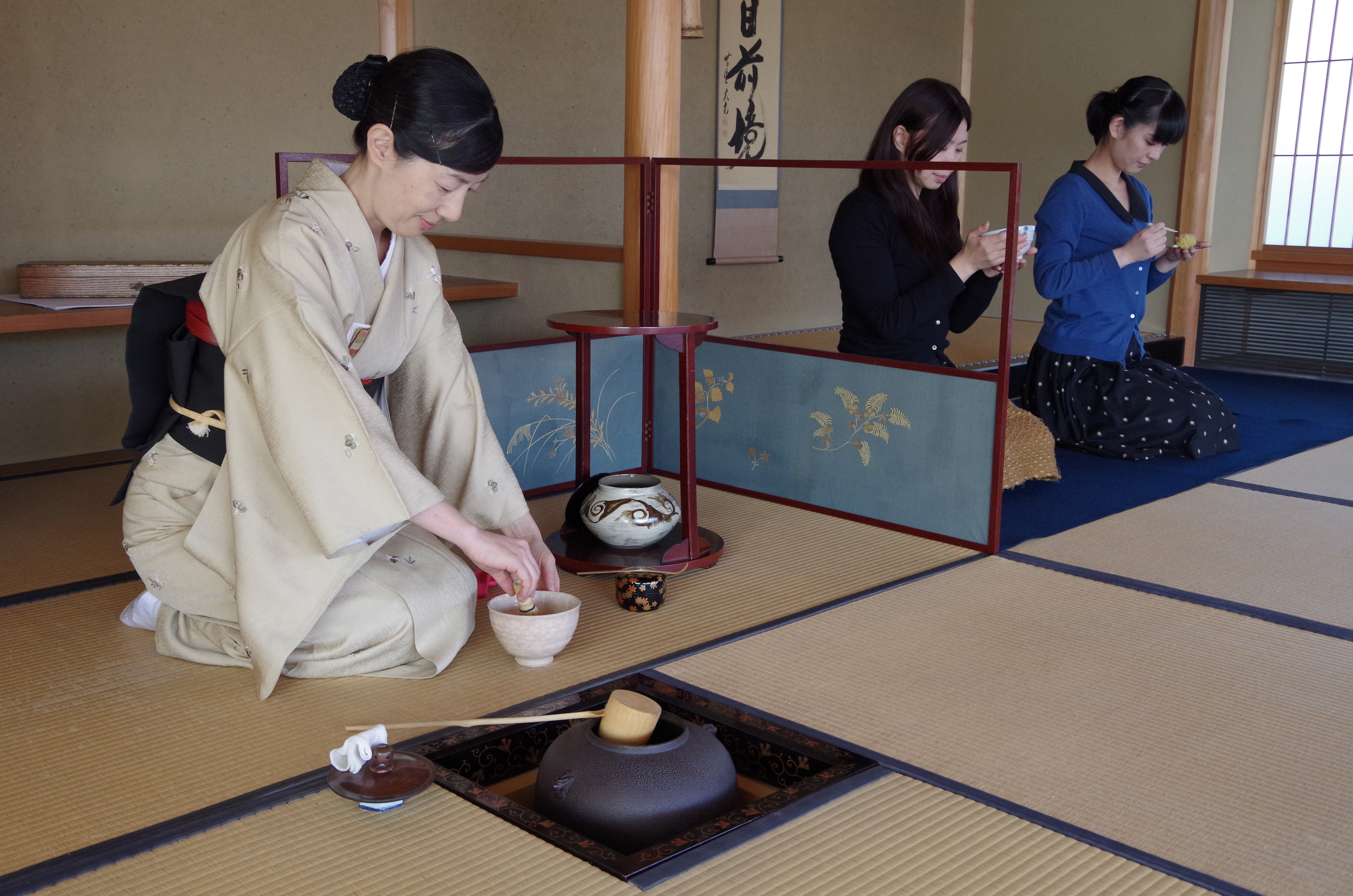 細見美術館 古香庵 茶の湯体験 歳暮のしつらえ